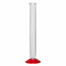Plastic graduated measuring cylinder - 210 ml