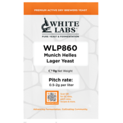 White Labs WLP860 Munich Lager Ale Dry Yeast
